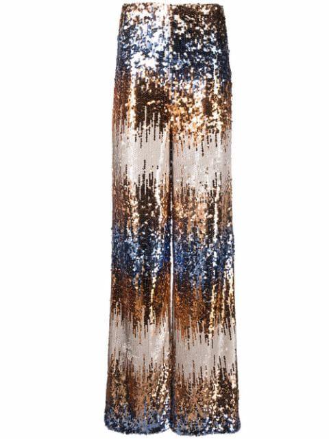 Gothic Plein sequinned trousers by PHILIPP PLEIN