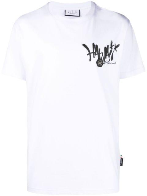 Hawaii SS cotton T-shirt by PHILIPP PLEIN