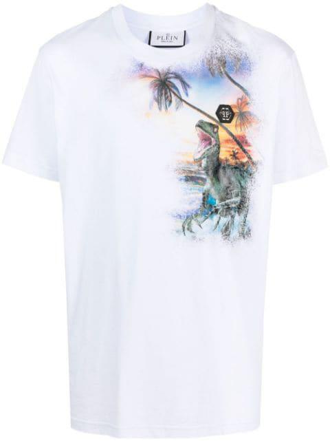 Hawaii graphic T-shirt by PHILIPP PLEIN