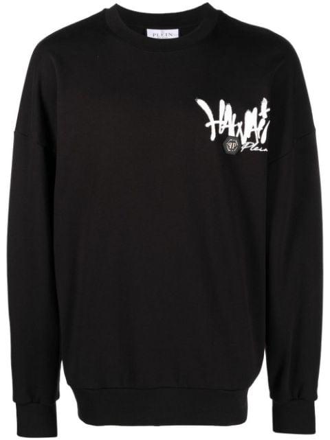 Hawaii long-sleeve sweatshirt by PHILIPP PLEIN