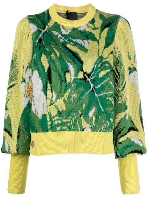 Hawaii patterned-jacquard jumper by PHILIPP PLEIN