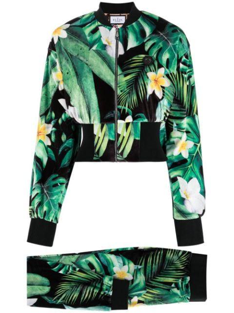 Hawaii-print tracksuit set by PHILIPP PLEIN