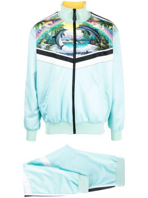 Hawaii printed tracksuit by PHILIPP PLEIN