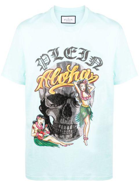 Hawaii short-sleeve T-shirt by PHILIPP PLEIN