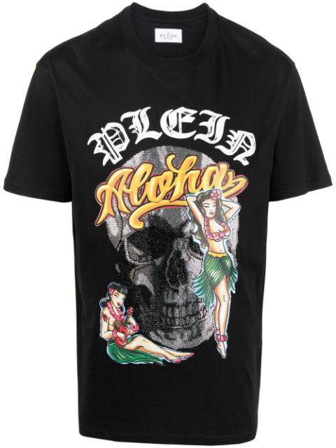 Hawaii short-sleeve T-shirt by PHILIPP PLEIN