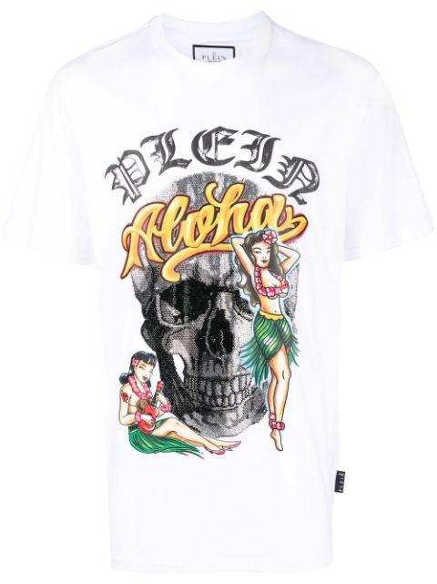 Hawaii short-sleeve T-shirt by PHILIPP PLEIN