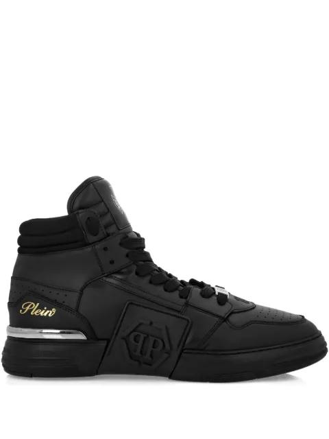 Hexagon hi-top sneakers by PHILIPP PLEIN