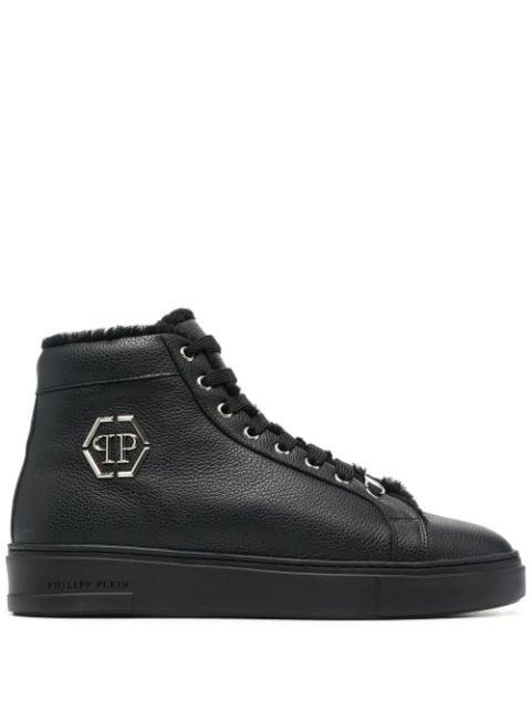 Hexagon high-top sneakers by PHILIPP PLEIN