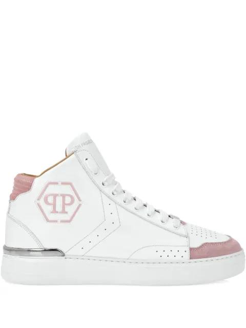 Hexagon lace-up sneakers by PHILIPP PLEIN