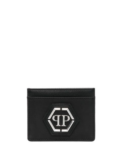 Hexagon-plaque cardholder by PHILIPP PLEIN