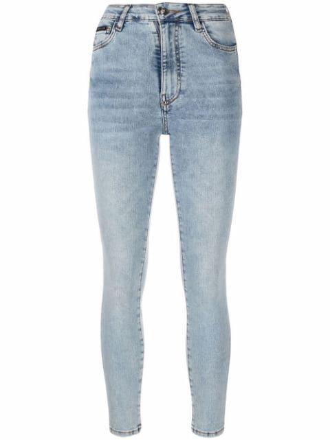 Hexagon skinny jeans by PHILIPP PLEIN