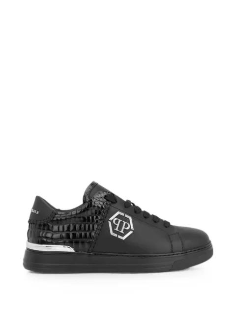 Icon Cocco Mix croc-effect sneakers by PHILIPP PLEIN