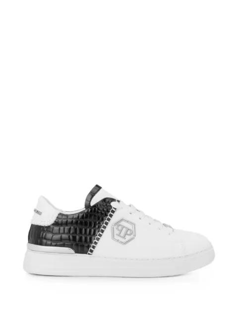 Icon Cocco Mix crocodile-effect sneakers by PHILIPP PLEIN