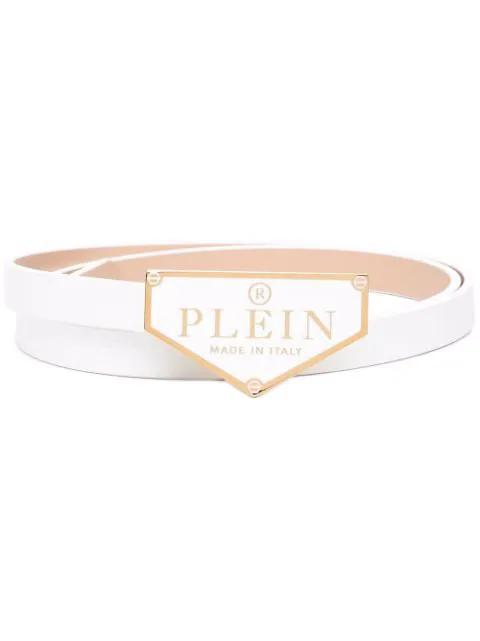 Iconic Plein leather belt by PHILIPP PLEIN