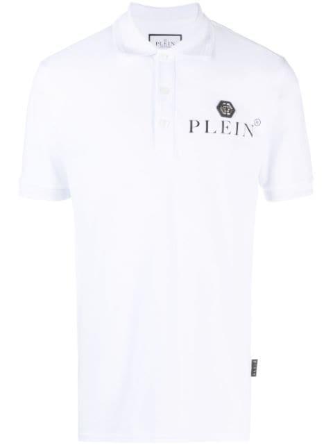 Iconic piqué cotton polo shirt by PHILIPP PLEIN
