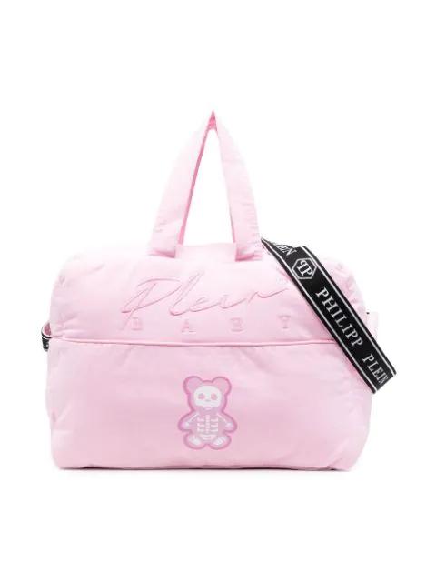 embroidered-logo baby diaper bag by PHILIPP PLEIN JUNIOR