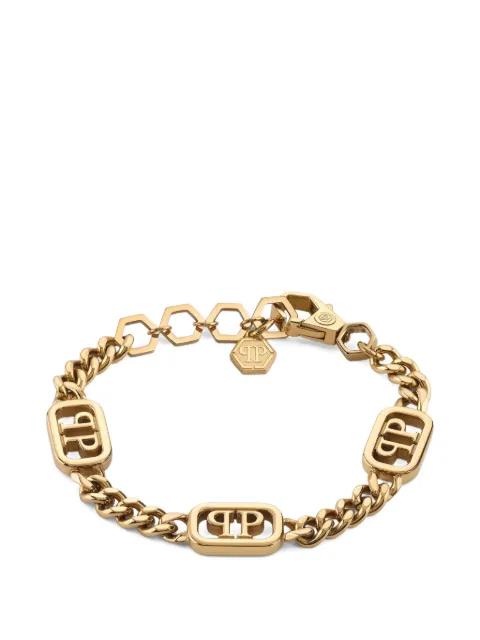 Lettering logo-chain bracelet by PHILIPP PLEIN