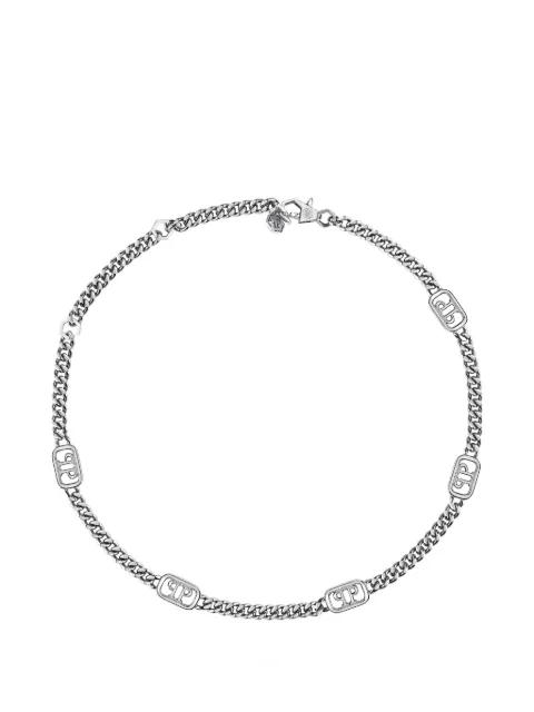Lettering logo-chain necklace by PHILIPP PLEIN