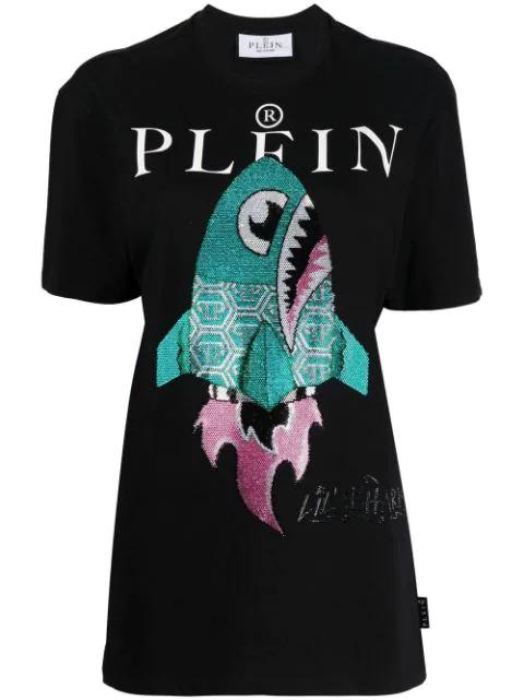 Lil Shark short-sleeve T-shirt by PHILIPP PLEIN