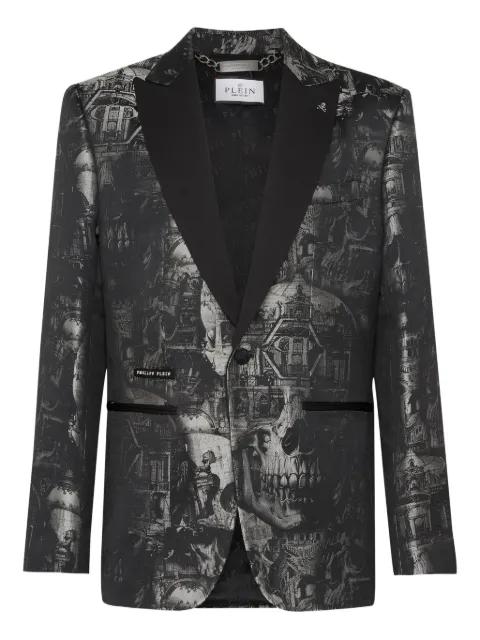 Lord Fit Skull blazer by PHILIPP PLEIN