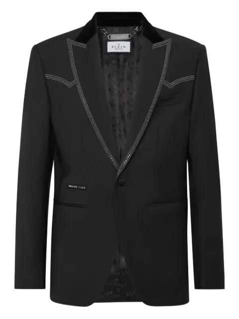Lord Fit stud-embellished blazer by PHILIPP PLEIN