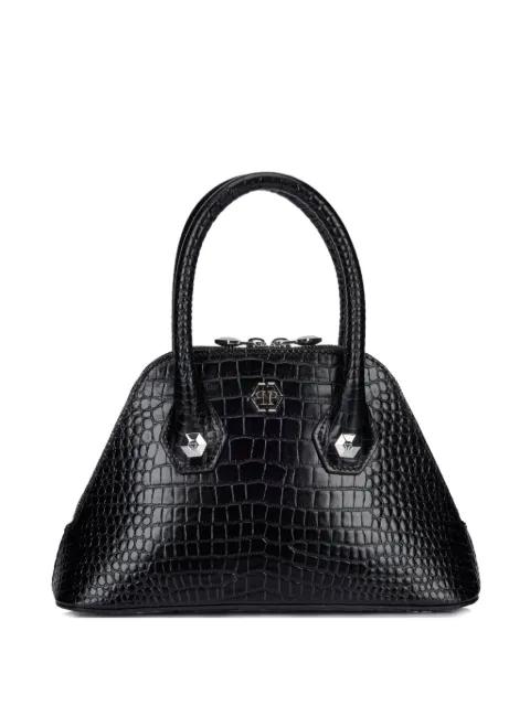 Majestic crocodile-print tote bag by PHILIPP PLEIN