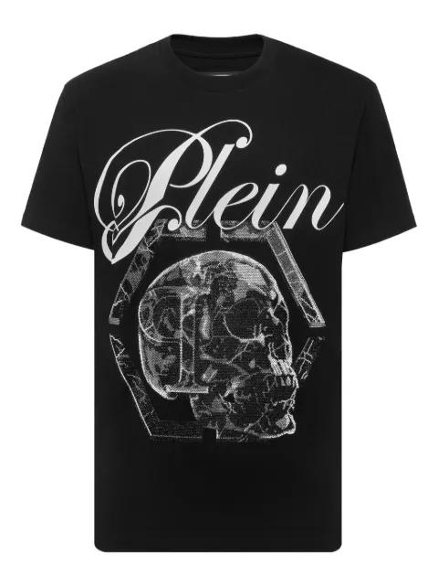 Marble Skull-print T-shirt by PHILIPP PLEIN
