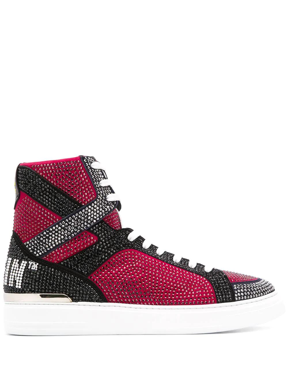 Money Beast high-top sneakers by PHILIPP PLEIN