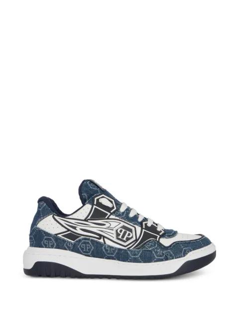 Moonwalker lace-up sneakers by PHILIPP PLEIN