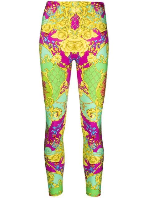 New Baroque high-rise leggings by PHILIPP PLEIN