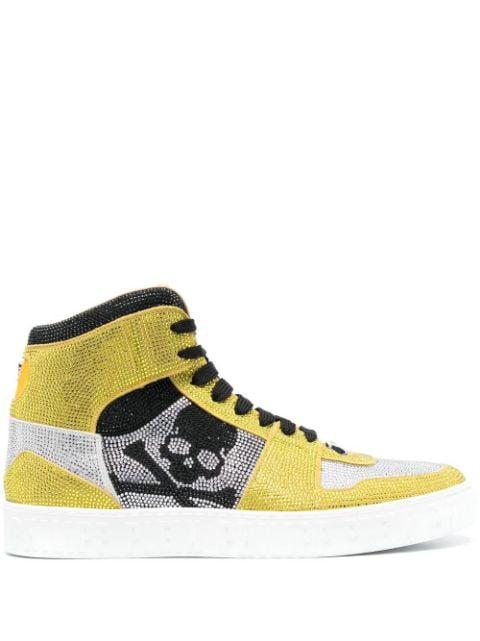 Notorious high-top sneakers by PHILIPP PLEIN