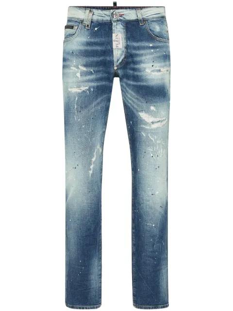 Paisley Bandana jeans by PHILIPP PLEIN
