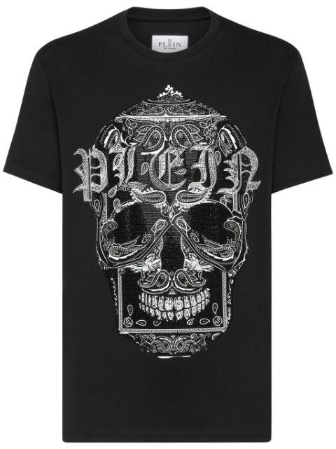 Paisley Skull T-shirt by PHILIPP PLEIN