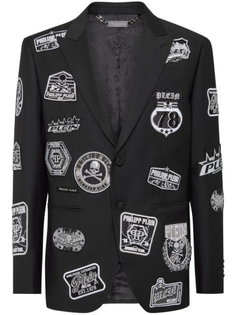 Patches blazer by PHILIPP PLEIN