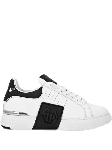 Phantom Kick$ perforated sneakers by PHILIPP PLEIN