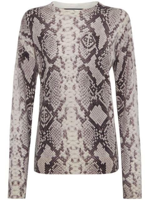 Pitone cashmere sweater by PHILIPP PLEIN