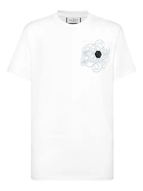 Plein Coursive-print T-shirt by PHILIPP PLEIN