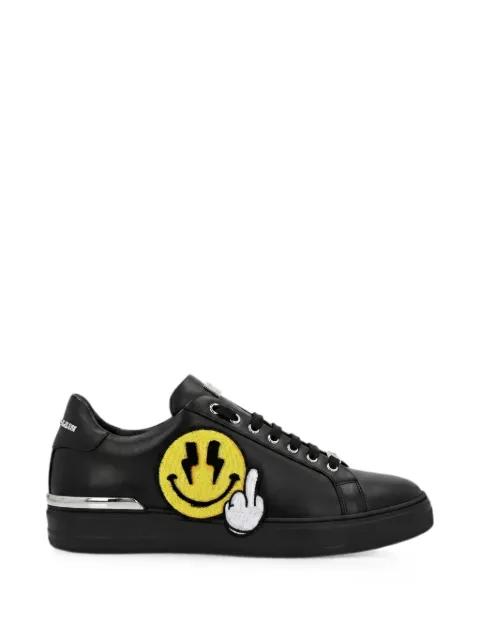 Plein Smile patch sneakers by PHILIPP PLEIN