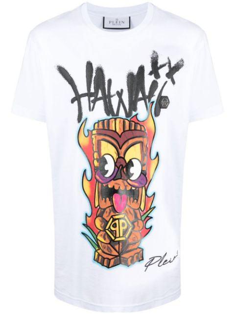 Pyre graphic T-shirt by PHILIPP PLEIN