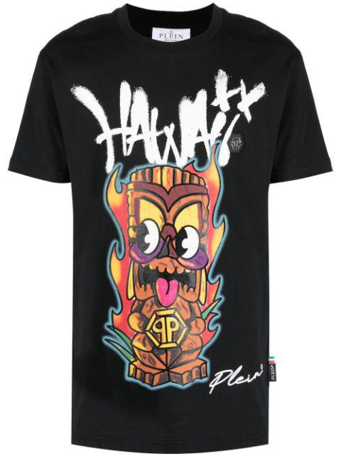 Pyre graphic T-shirt by PHILIPP PLEIN