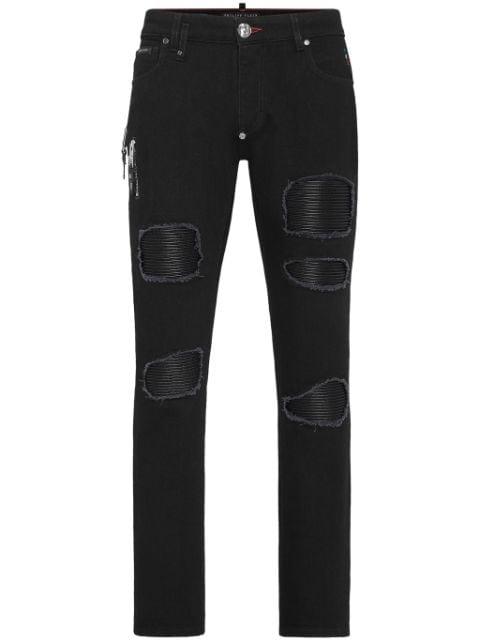 Rock Star slim-cut jeans by PHILIPP PLEIN