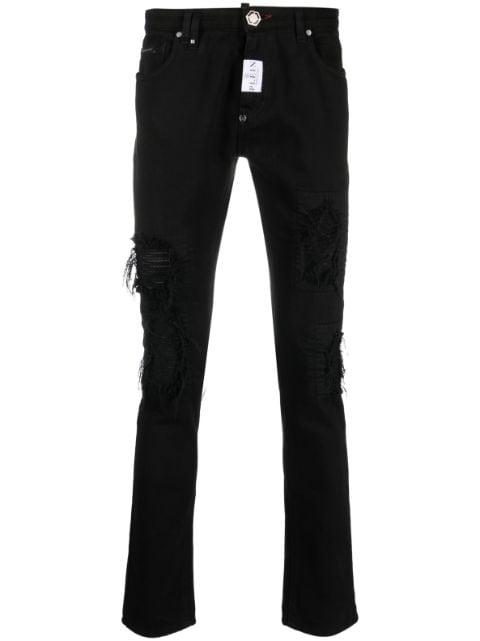 Rock Star slim-cut jeans by PHILIPP PLEIN
