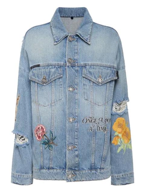 Roedge Fairy denim jacket by PHILIPP PLEIN
