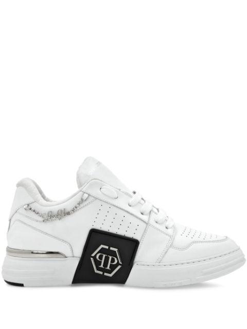 Royal Street leather sneakers by PHILIPP PLEIN