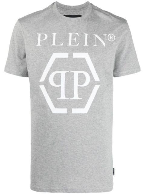SS Hexagon cotton T-shirt by PHILIPP PLEIN