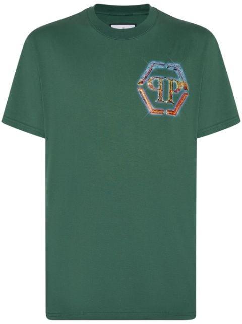 SS hexagon logo t-shirt by PHILIPP PLEIN