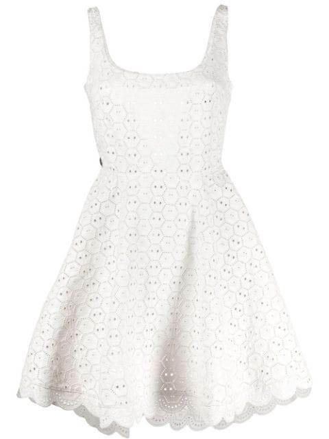 Sangallo leather minidress by PHILIPP PLEIN
