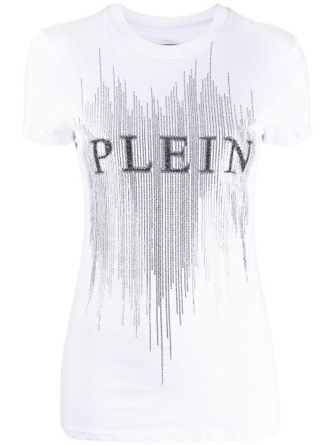 Sexy Pure Fit logo-appliqué T-shirt by PHILIPP PLEIN