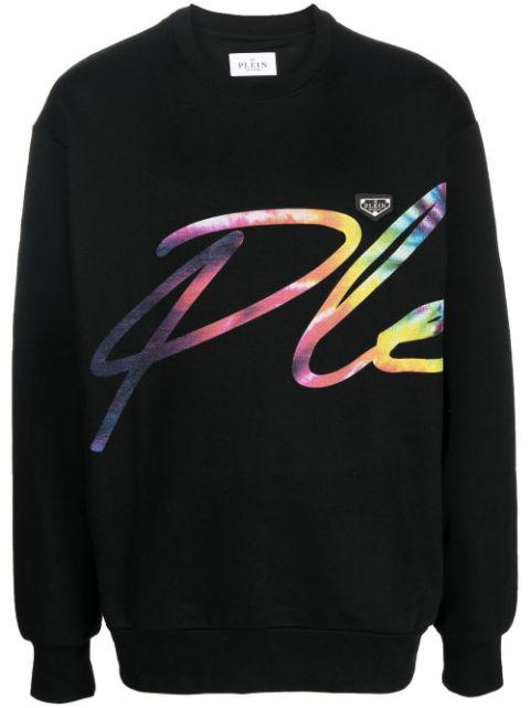 Signature logo-print sweatshirt by PHILIPP PLEIN