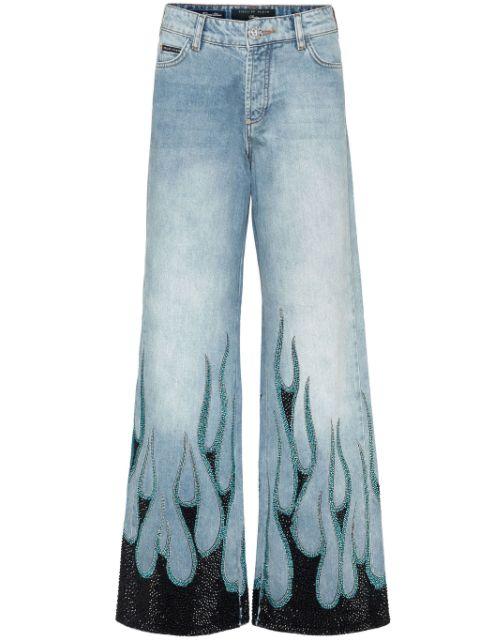 Skater-fit jeans by PHILIPP PLEIN